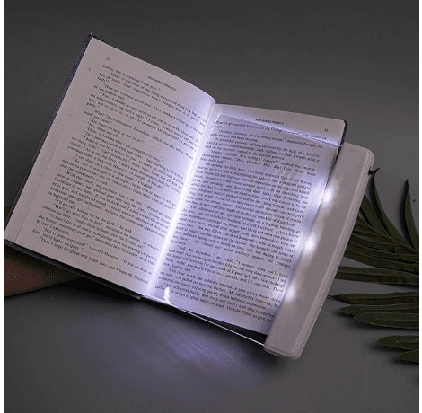 Luz de leitura brilhante de página