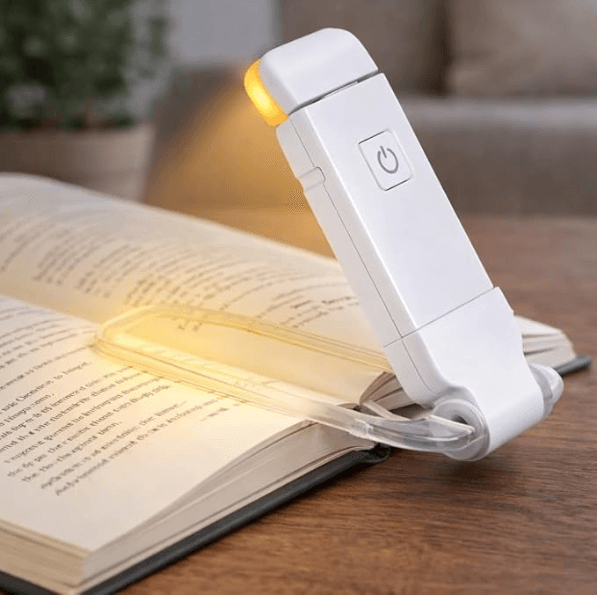 Luz de Leitura Para Livro Luminária de Livros