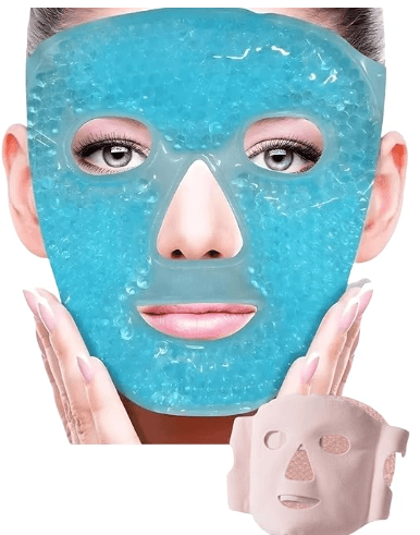 Máscara Facial, Mascara Térmica em Gel Quente e Fria