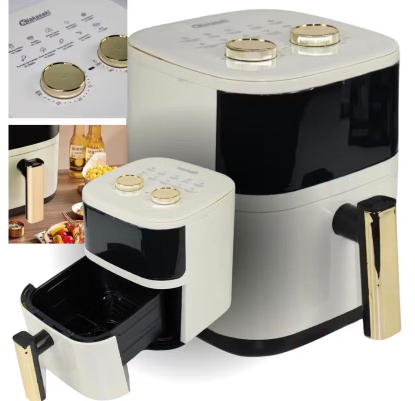 Fritadeira Air Fryer Nakasaki 3,1 Litros