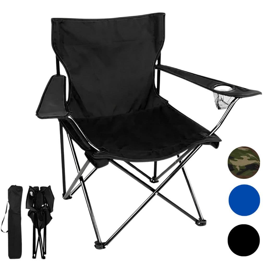 Cadeira Dobrável Camping Portátil
