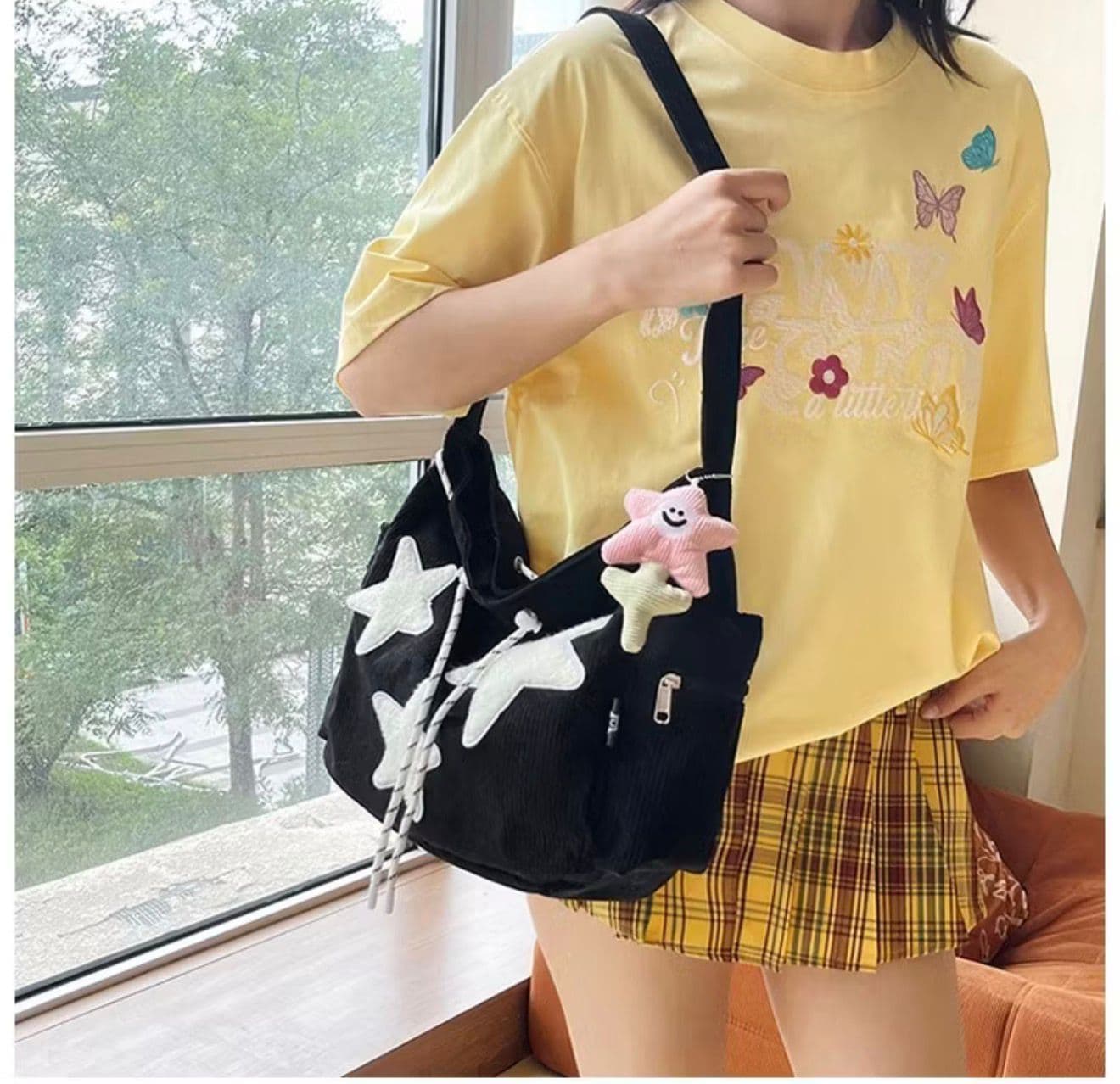 Bolsa Feminina de Ombro Estrela